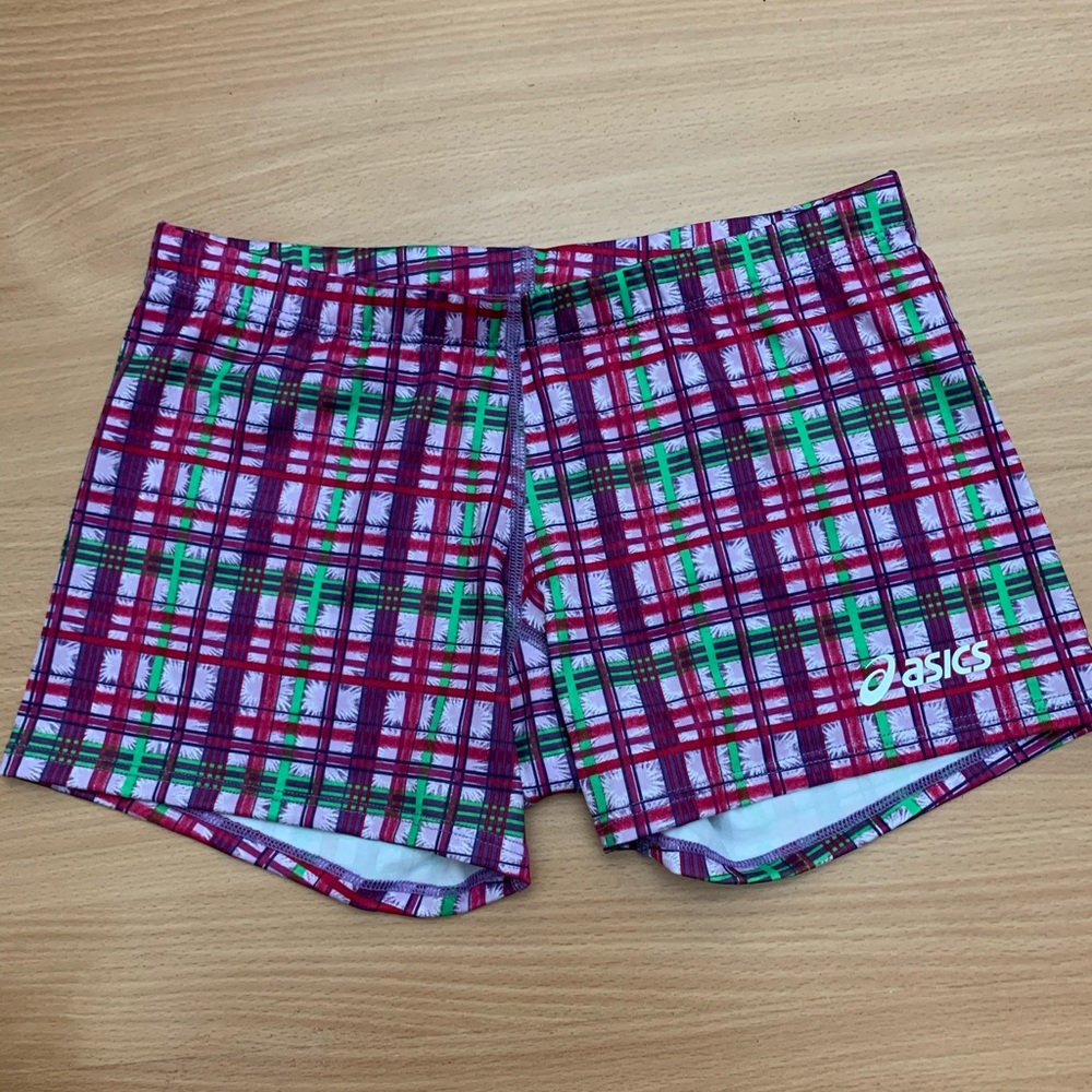 Asics Pink Spandex Shorts (XS)